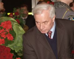 Funeral ceremony of Kushnarev