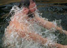 Празднование Крещения Господня в Донецке