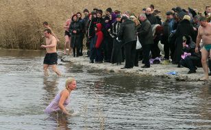 Празднование Крещения Господня в Донецке