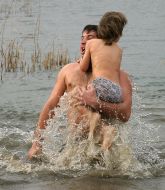 Празднование Крещения Господня в Донецке