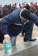 Celebration of Epiphany in Zaporozhie