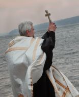 Celebration of Epiphany in Zaporozhie