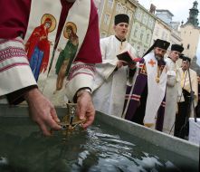 Celebration of Epiphany in Lvov
