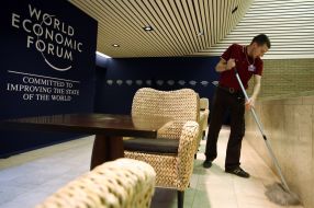 World economic forum in Davos 2007