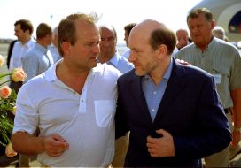 Віктор Медведчук та Олександр Волошин