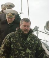 Visit of Gritsenko to Sevastopol
