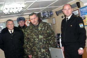 Visit of Gritsenko to Sevastopol