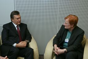 Yanukovich on World Economic Forum-2007 in Davos