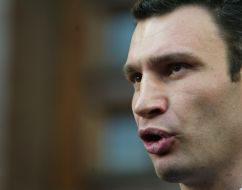 Интервью Виталия Кличко в Киеве