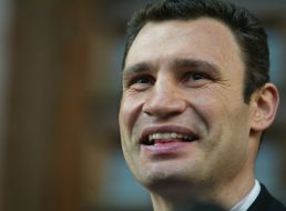 Интервью Виталия Кличко в Киеве