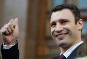 Интервью Виталия Кличко в Киеве