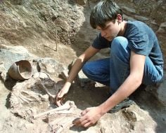 The archaeological excavations