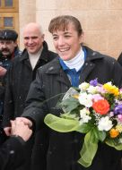 Arrival of Heidemarie Stefanyshyn-Piper to Lvov