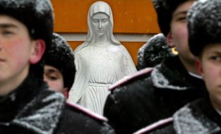 Meeting in commemoration of heroes of Kruty