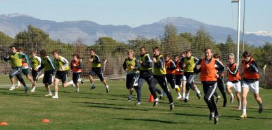 Trainings of FC ”Karpaty” (Lvov)