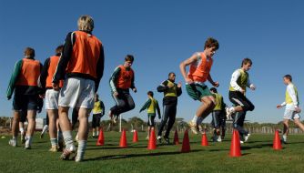 Trainings of FC ”Karpaty” (Lvov)