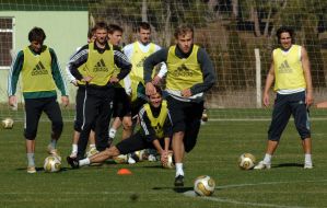 Trainings of FC ”Karpaty” (Lvov)