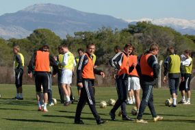 Trainings of FC ”Karpaty” (Lvov)