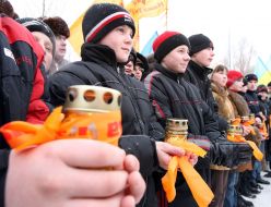 Action in commemoration of heroes of Kruty