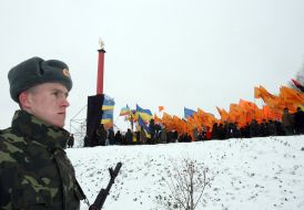 Action in commemoration of heroes of Kruty