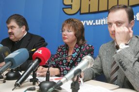 Press-conference in UNIAN. ”Democratic Kiev”
