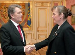 Meeting of President with Hiedemarie Stefanishin-Piper