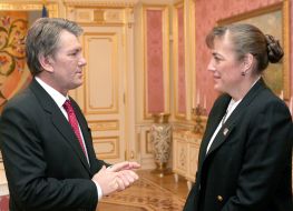 Meeting of President with Hiedemarie Stefanishin-Piper