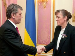 Meeting of President with Hiedemarie Stefanishin-Piper