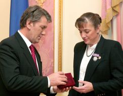 Meeting of President with Hiedemarie Stefanishin-Piper