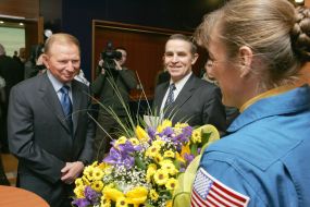 Lecture about outlooks of space progress for Ukraine and the world