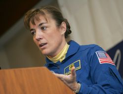 Lecture about outlooks of space progress for Ukraine and the world