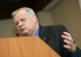 Lecture about outlooks of space progress for Ukraine and the world