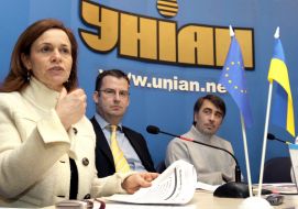 UNIAN press-conference of the International benevolent fund «Aidos»