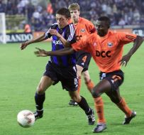 Playing moment of match