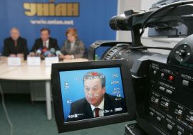 Press conference of cancer specialists in UNIAN