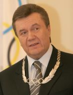 Prime minister of Ukraine Viktor Yanukovich