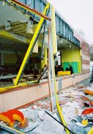 Взрыв в центре Луганска