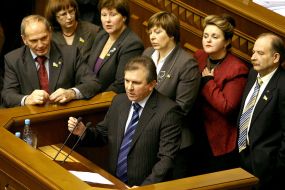 Meeting of Ukrainian parliament. 8, February, 2007