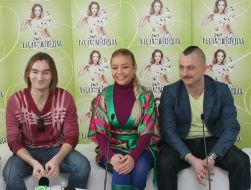 Allan Badoev, Tina Karol and Maksim Bakhmatov