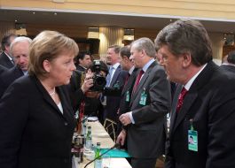 Виктор Ющенко и Владимир Путин