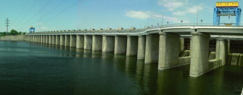Kahovka Hydropower Plant