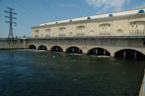 Kahovka Hydropower Plant
