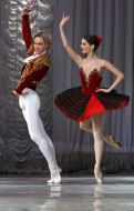 Ballet. Yekaterina Khomyakova and Viktor Ishchuk