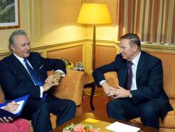 Leonid Kuchma and Arnold Ruutel