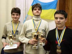 Yuriy Volk, Andrey Volk and Vladimir Onishchuk