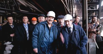 Illich metallurgical industrial complex in Mariupol