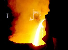 Illich metallurgical industrial complex in Mariupol