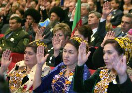 Inauguration of  Gurbangoly Berdymukhammedov