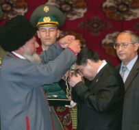 Inauguration of  Gurbangoly Berdymukhammedov