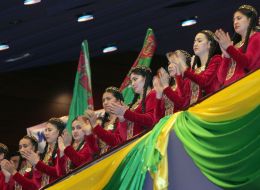 Inauguration of  Gurbangoly Berdymukhammedov